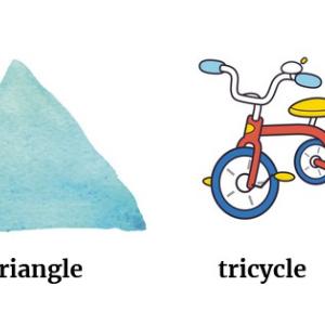 Triangle and tricycle